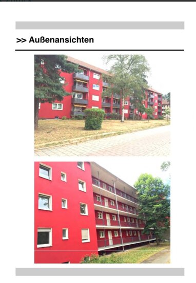 Wohnung zur Miete 650 € 3 Zimmer 72 m² 1. Geschoss Paul-Gossen-Str. 99 Rathenau Erlangen 91052