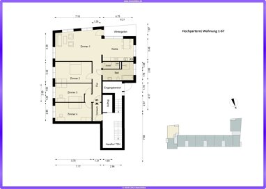 Wohnung zum Kauf 1.045.000 € 4 Zimmer 124,2 m² Friedrichshain Berlin 10243