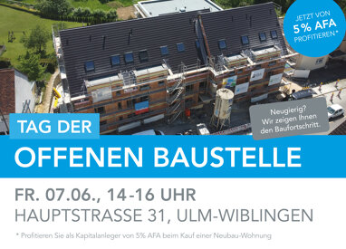 Terrassenwohnung zum Kauf Provisionsfrei 373.717,50 € 2 Zimmer 57,5 m² Erdgeschoss Hauptstraße 31 Alt-Wiblingen Ulm 89079