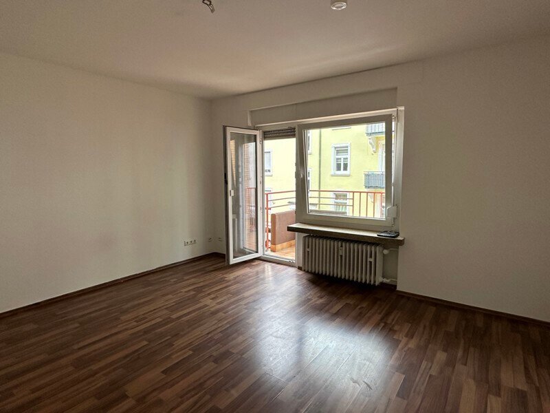 Wohnung zur Miete 375 € 1 Zimmer 25,7 m²<br/>Wohnfläche 1. Stock<br/>Geschoss 21.07.2024<br/>Verfügbarkeit Herderstr. 10 Mühlburg - Alt-Mühlburg Karlsruhe 76185