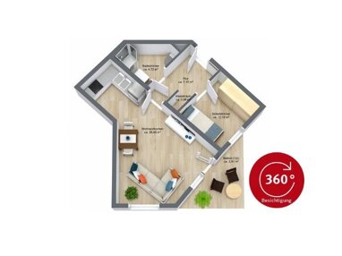 Wohnung zum Kauf 210.000 € 2 Zimmer 56,4 m² 1. Geschoss Eltingen Leonberg 71229