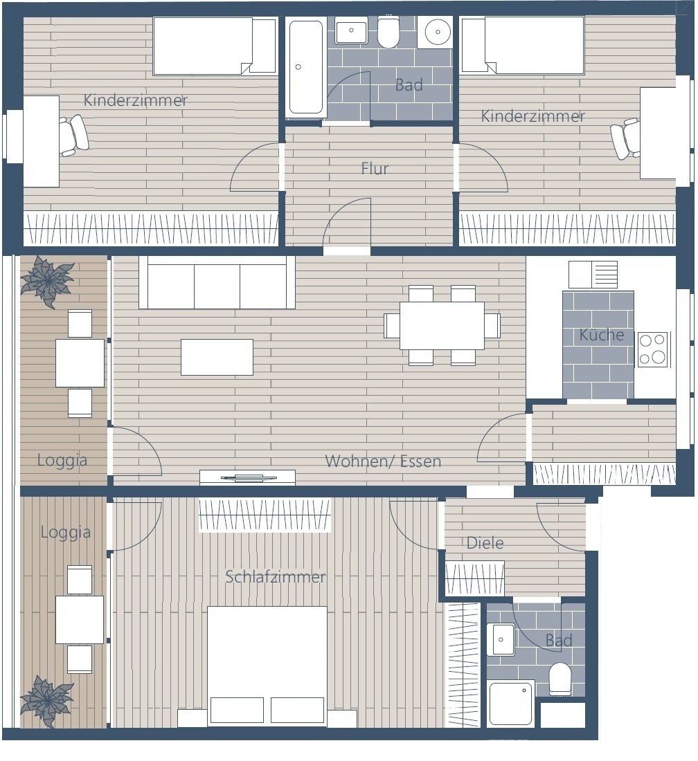 Wohnung zum Kauf Provisionsfrei 368.000 € 4 Zimmer 112,1 m²<br/>Wohnfläche 2. Stock<br/>Geschoss Lindenau Leipzig 04177