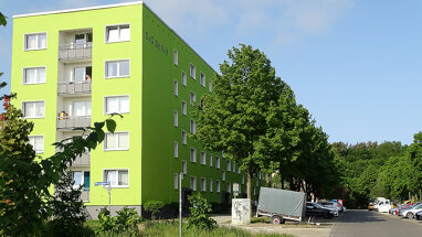 Wohnung zur Miete 325,80 € 3 Zimmer 57,3 m² 4. Geschoss Otto von Guericke Straße 19 Neu Zippendorf Schwerin 19063