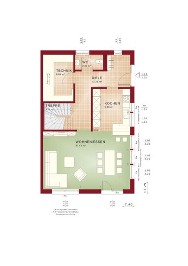 Haus zum Kauf 557.314 € 5 Zimmer 125 m² 634 m² Grundstück Roxheim 55595