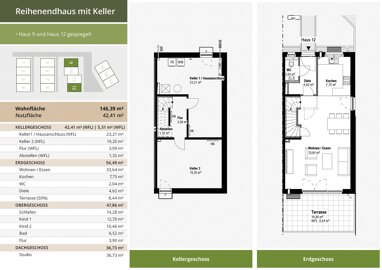 Reihenendhaus zum Kauf Provisionsfrei 693.000 € 5 Zimmer 146,4 m² 205 m² Grundstück Altstadt I - Nordost Mülheim 45472
