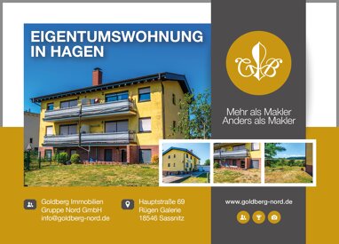Wohnung zum Kauf 177.777 € 3 Zimmer 61 m² Hagen Lohme 18551