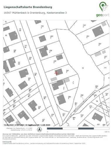Grundstück zum Kauf 1.020.600 € 1.701 m² Grundstück Mühlenbeck Mühlenbeck 16567