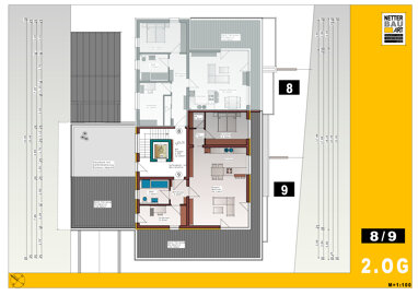Penthouse zum Kauf 749.000 € 3 Zimmer 124,3 m² 3. Geschoss Nürnberg 90475