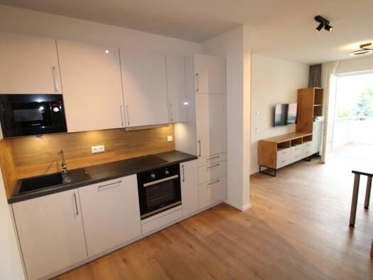 Wohnung zur Miete - Erstbezug 770 € 2 Zimmer 43,3 m² 2. Geschoss Jahnstraße 2 Velden 84149