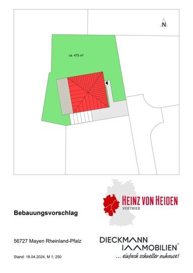 Einfamilienhaus zum Kauf Provisionsfrei 482.550 € 5 Zimmer 148,3 m² 475 m² Grundstück Mayen Mayen / Hausen bei Mayen 56727