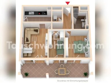 Wohnung zur Miete Tauschwohnung 835 € 3,5 Zimmer 79 m² 10. Geschoss Schwand / Eigenes Heim 133 Fürth 90766