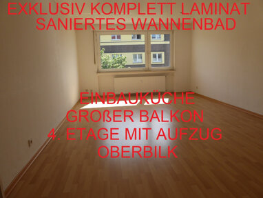 Wohnung zur Miete 750 € 2 Zimmer 68 m² 4. Geschoss Oberbilker Allee 284 Oberbilk Düsseldorf 40227