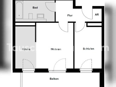 Wohnung zur Miete 392 € 2 Zimmer 50 m² EG Rothenburgsort Hamburg 20539