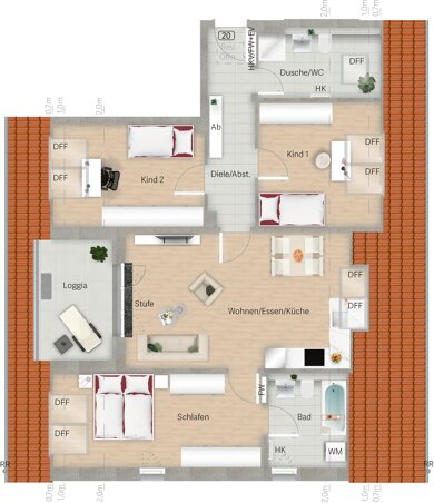 Wohnung zum Kauf provisionsfrei 984.900 € 4 Zimmer 94 m² 2. Geschoss Eversbuschstraße 172 Allach-Untermenzing München 80999