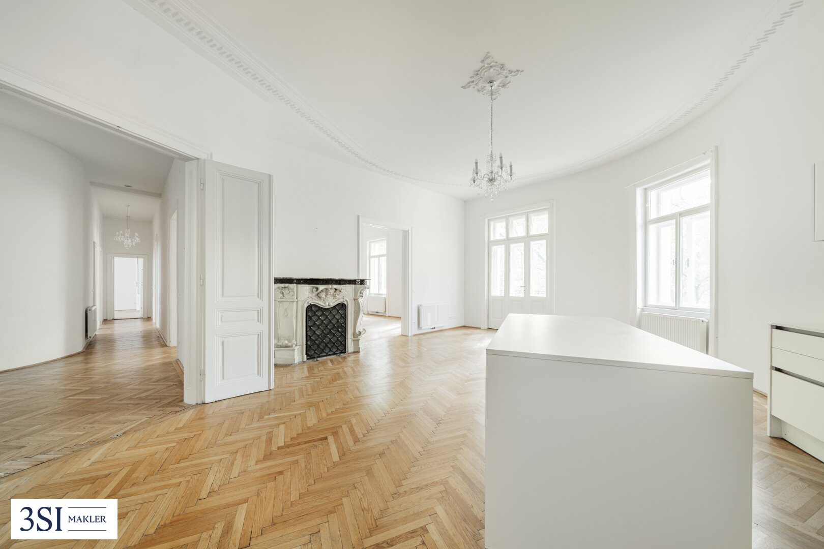 Wohnung zum Kauf 2.490.000 € 6 Zimmer 226,7 m²<br/>Wohnfläche 3.<br/>Geschoss Widerhoferplatz 1 Wien 1090