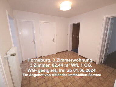 Wohnung zur Miete 795 € 3 Zimmer 82,4 m² 1. Geschoss Horneburg 21640