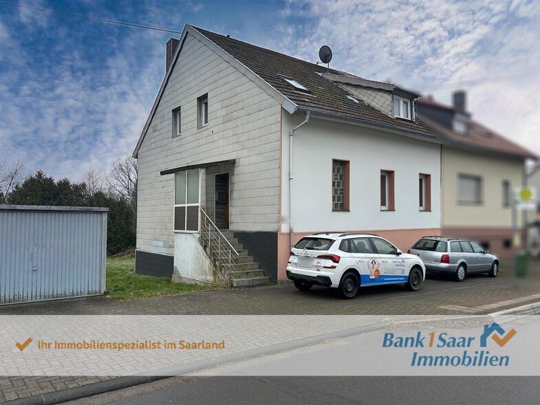 Doppelhaushälfte zum Kauf 90.000 € 6 Zimmer 140 m² 647 m² Grundstück Heiligenwald Schiffweiler 66578