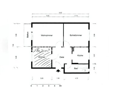 Wohnung zur Miete Tauschwohnung 1.150 € 3 Zimmer 74 m² Sülz Köln 50939