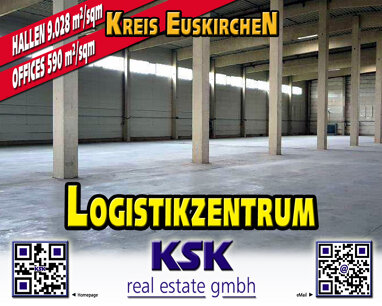 Produktionshalle zum Kauf 10.066 m² Lagerfläche teilbar von 5.000 m² bis 10.066 m² Roitzheim Euskirchen 53881
