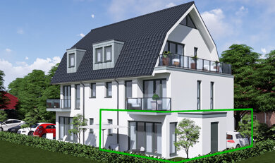 Terrassenwohnung zum Kauf provisionsfrei 264.500 € 2 Zimmer 52,2 m² 1. Geschoss Bad Zwischenahn I Bad Zwischenahn 26160