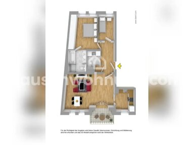 Wohnung zur Miete Tauschwohnung 1.230 € 2,5 Zimmer 85 m² 1. Geschoss Mitte Berlin 10117