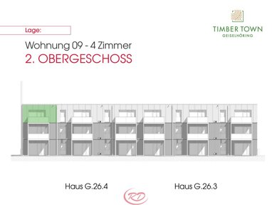 Wohnung zum Kauf 479.500 € 4 Zimmer 98,1 m² Geiselhöring Geiselhöring 94333