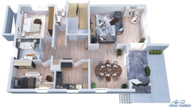 Wohnung zum Kauf Provisionsfrei 409.900 € 3 Zimmer 126,6 m² Grafenrheinfeld 97506