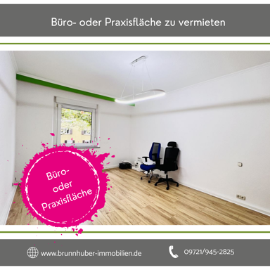 Bürofläche zur Miete provisionsfrei 490 € 2,5 Zimmer 62 m² Bürofläche Niederwerrner Straße 76 1/2 Nordwestlicher Stadtteil Schweinfurt 97421