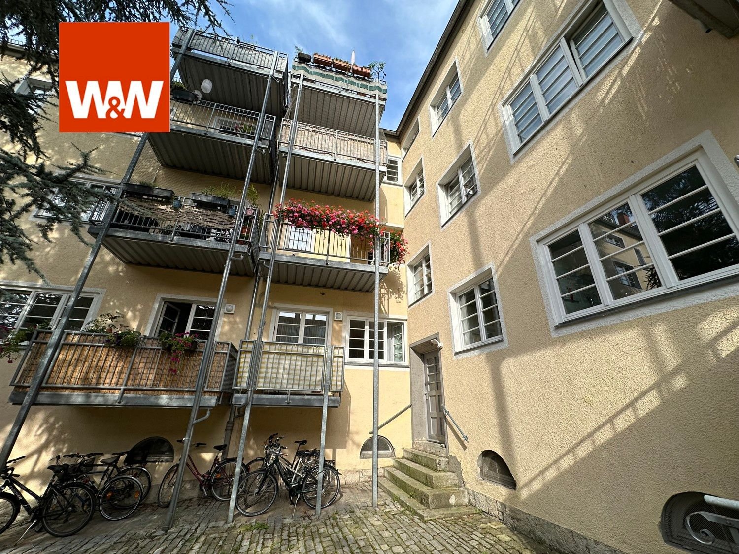 Wohnung zum Kauf 209.000 € 2 Zimmer 47 m²<br/>Wohnfläche 3.<br/>Geschoss Gegenbaurstr. 5 Frauenland Würzburg 97074