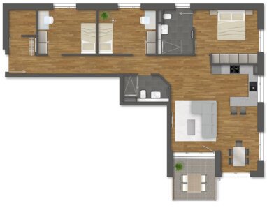 Wohnung zum Kauf 589.000 € 4 Zimmer 104,5 m² Uhingen Uhingen 73066