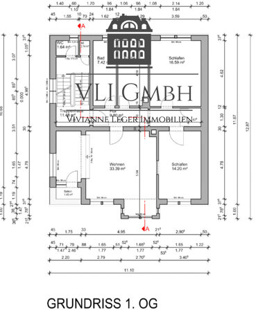 Wohnung zur Miete 1.480 € 3 Zimmer 113 m² 1. Geschoss St. Ingbert Sankt Ingbert 66386