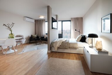 Wohnung zur Miete Wohnen auf Zeit 2.408 € 1 Zimmer 40 m² frei ab 01.07.2024 Riebeckstraße Reudnitz-Thonberg Leipzig 04317