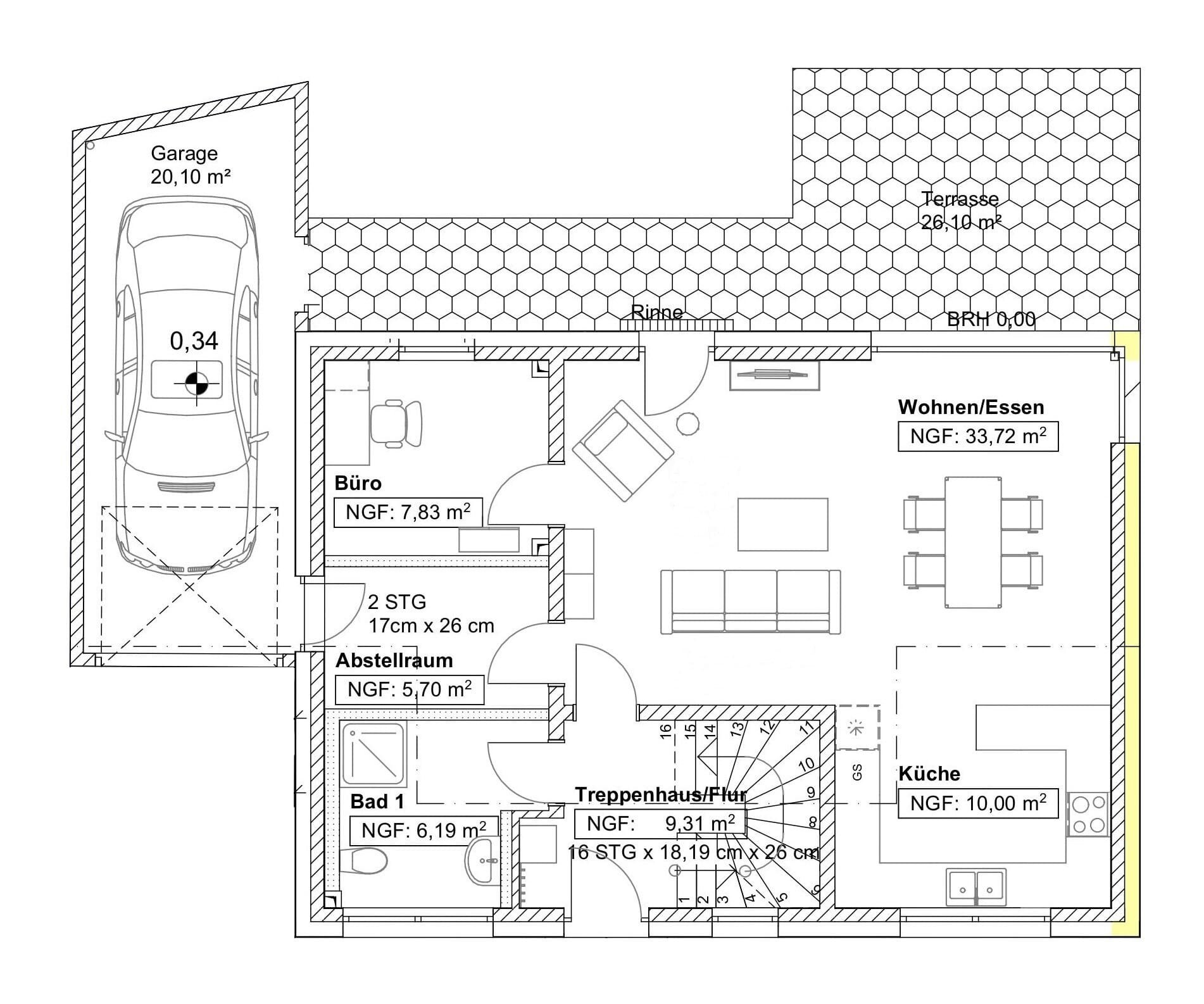 Einfamilienhaus zum Kauf provisionsfrei 599.000 € 5 Zimmer 160 m²<br/>Wohnfläche 200 m²<br/>Grundstück Brotdorf Merzig 66663