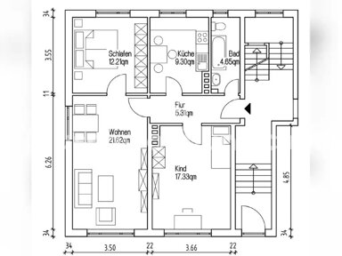 Wohnung zur Miete Tauschwohnung 604 € 2 Zimmer 70 m² EG Hamm Hamburg 20535