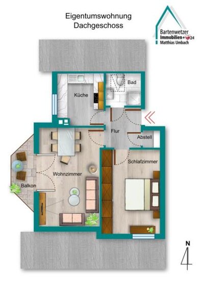 Wohnung zum Kauf 138.000 € 2 Zimmer 51 m² Kirchditmold Kassel 34130