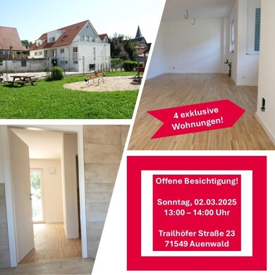 Maisonette zum Kauf provisionsfrei 625.000 € 4,5 Zimmer 112 m² 1. Geschoss Trailhöfer Straße 23 Oberbrüden Auenwald 71549