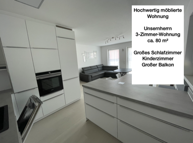 Wohnung zur Miete 1.100 € 3 Zimmer 78,3 m² 1. Geschoss Dorfstraße 19d Unsernherrn Ingolstadt 85051