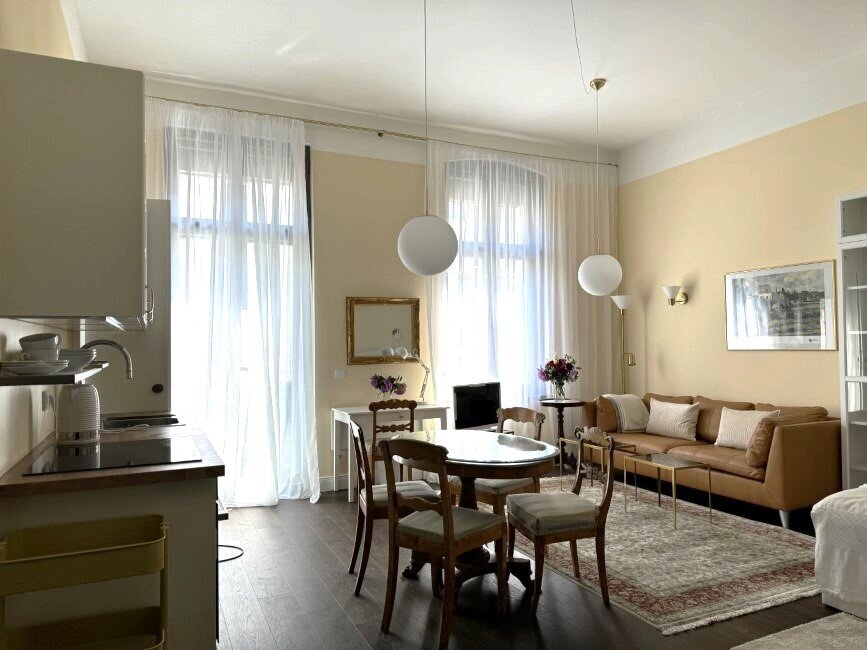 Apartment zur Miete Wohnen auf Zeit 1.700 € 1 Zimmer 55 m² frei ab sofort Mitte Berlin 10117