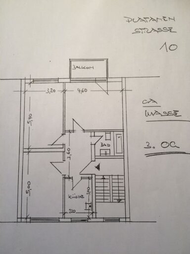 Wohnung zur Miete 720 € 5 Zimmer 135 m² Platanenstraße Südstadt Wuppertal 42119