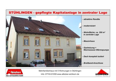 Mehrfamilienhaus zum Kauf 11 Zimmer 350 m² 380 m² Grundstück Stühlingen Stühlingen 79780