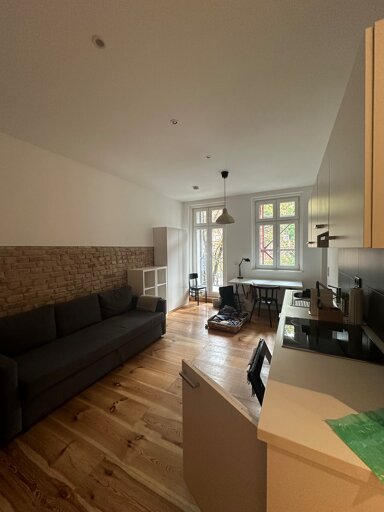 Wohnung zur Miete 600 € 1,5 Zimmer 38 m² 3. Geschoss Richard-Sorge-Straße Friedrichshain Berlin 10249