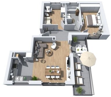 Wohnung zum Kauf provisionsfrei 561.000 € 3 Zimmer 81 m² 1. Geschoss Gibb Wiesbaden 65203