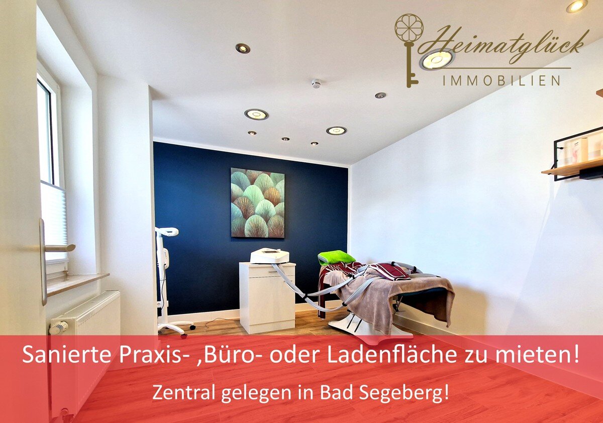 Büro-/Praxisfläche zur Miete 1.299 € 122,2 m²<br/>Bürofläche Bad Segeberg 23795