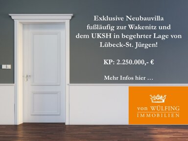 Einfamilienhaus zum Kauf 2.250.000 € 6 Zimmer 295 m² 1.057 m² Grundstück Hüxter- / Mühlentor / Gärtnergasse Lübeck 23562