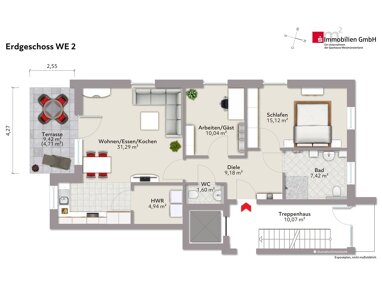 Wohnung zum Kauf 362.500 € 3 Zimmer 84,3 m² Olfen Olfen 59399