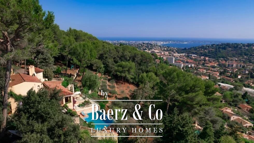 Villa zum Kauf 3.990.000 € 8 Zimmer 400 m²<br/>Wohnfläche 25.000 m²<br/>Grundstück Le Riou cannes 06400