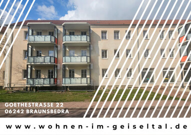 Wohnung zur Miete 869 € 3 Zimmer 86,8 m² 1. Geschoss Goethestraße 22 Braunsbedra Braunsbedra 06242