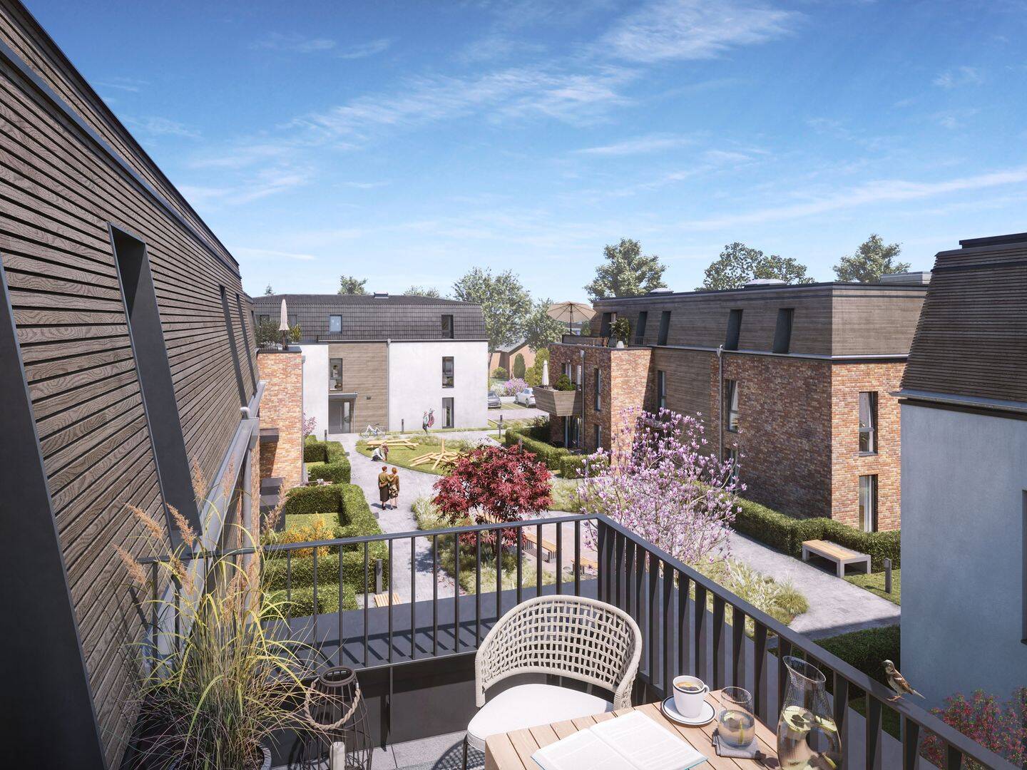 PENTHOUSE MIT PERFEKTER AUSRICHTUNG IN HITTFELD-