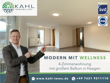 Wohnung zur Miete 1.400 € 4 Zimmer 100 m² 1. Geschoss Haagen Lörrach 79541