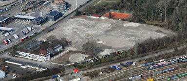 Gewerbepark zum Kauf provisionsfrei 2.000 m² Grundstück Baugenehmigung vorhanden Weidstraße 2 Friedlingen Weil am Rhein 79576